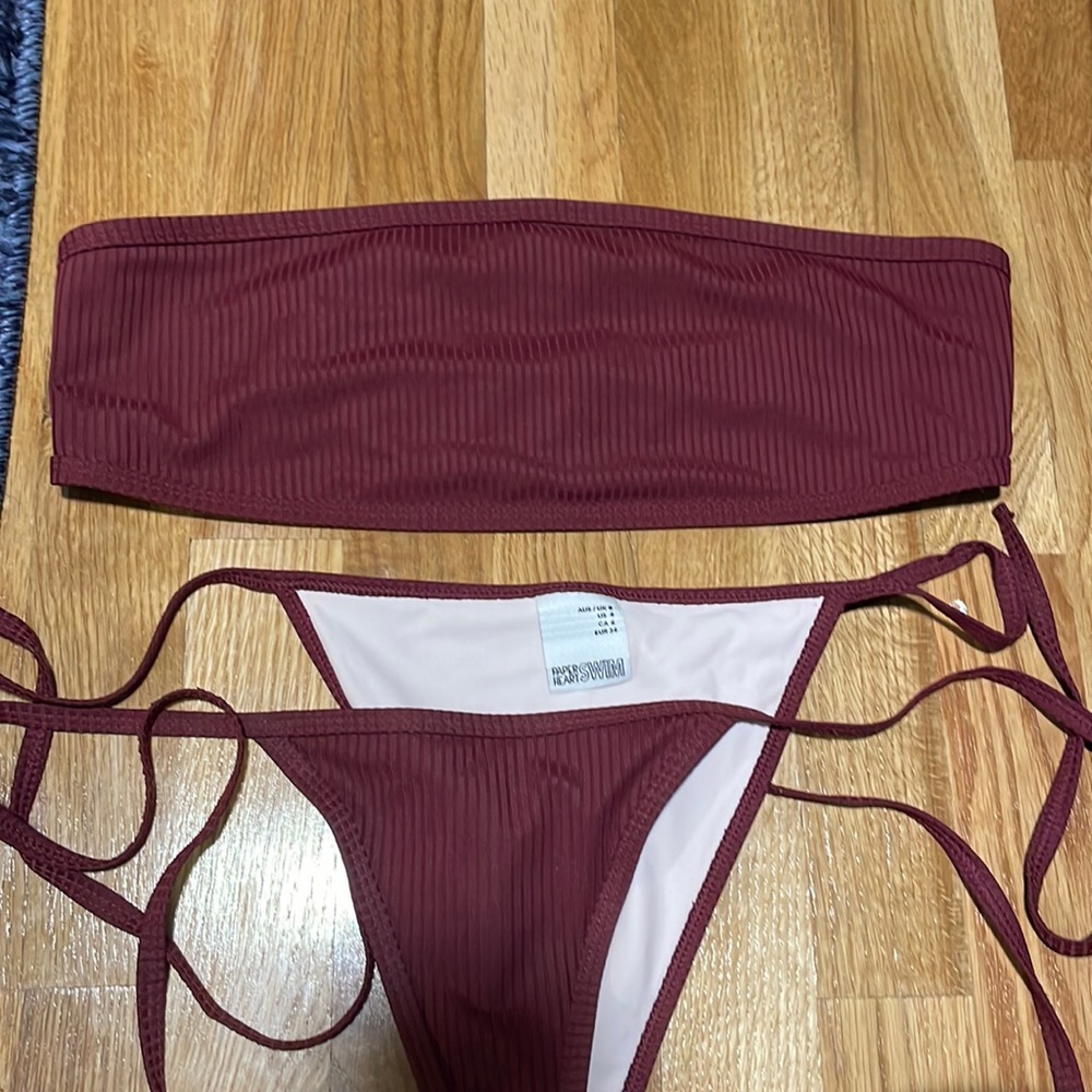 Plum bikini